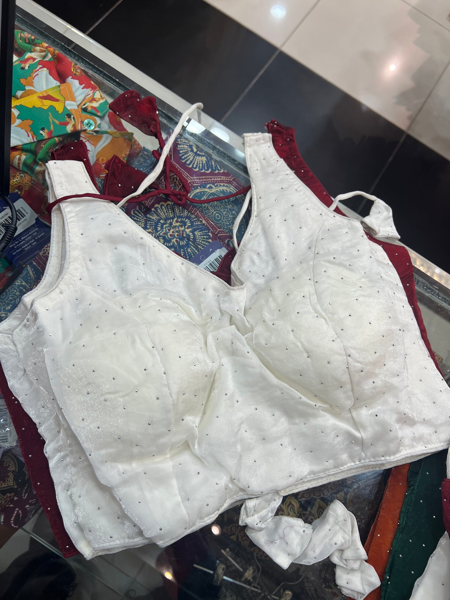 Blouse Stone  Work 080126