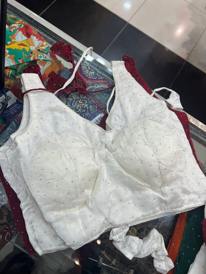 Blouse Stone  Work 080126