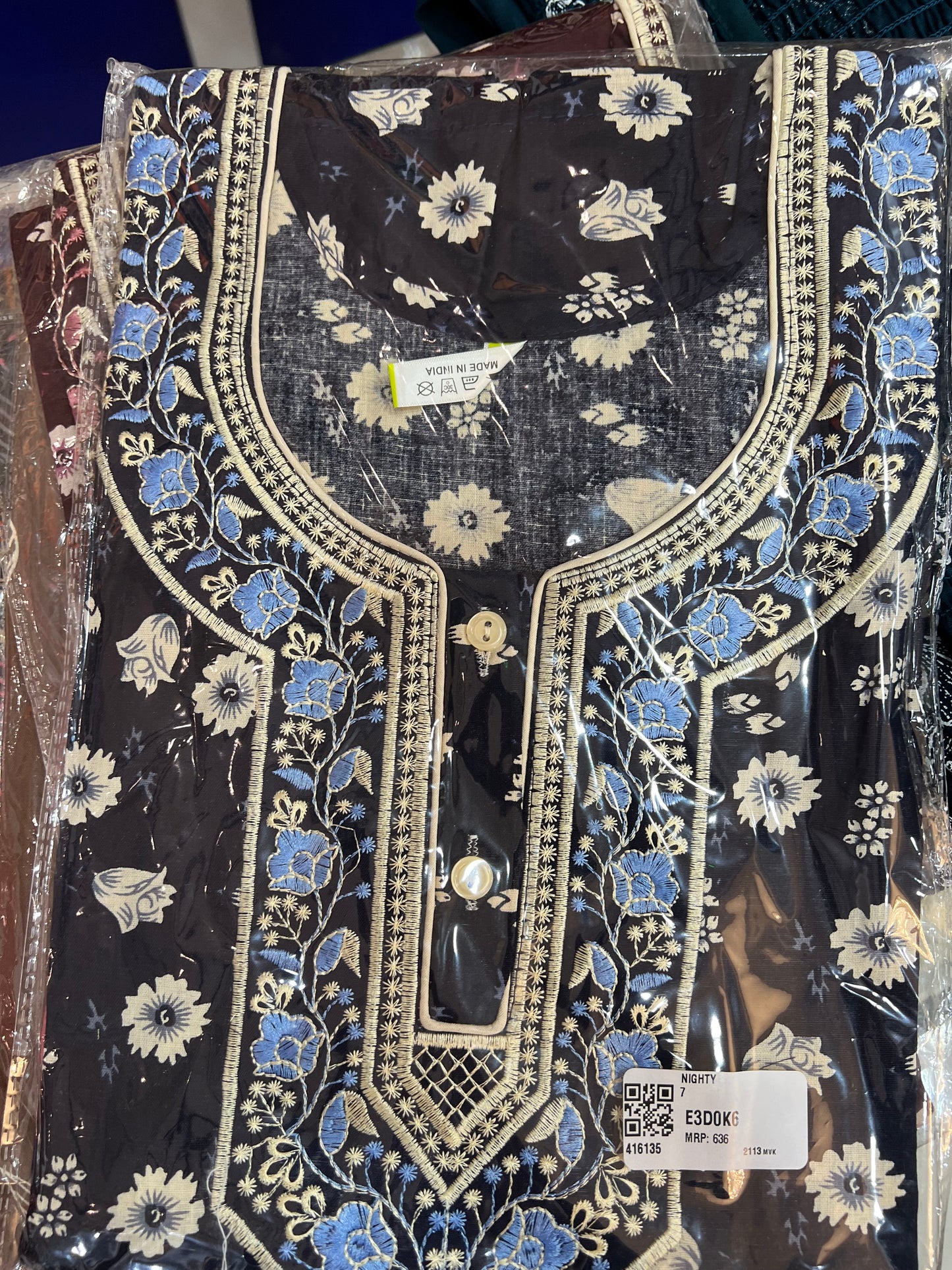 Cotton Nighty Printed 899989