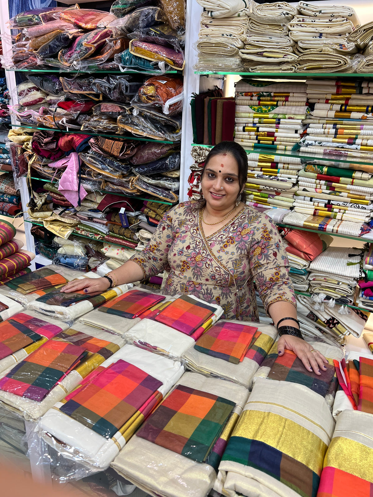 MADRAS CHECK SAREE 2026