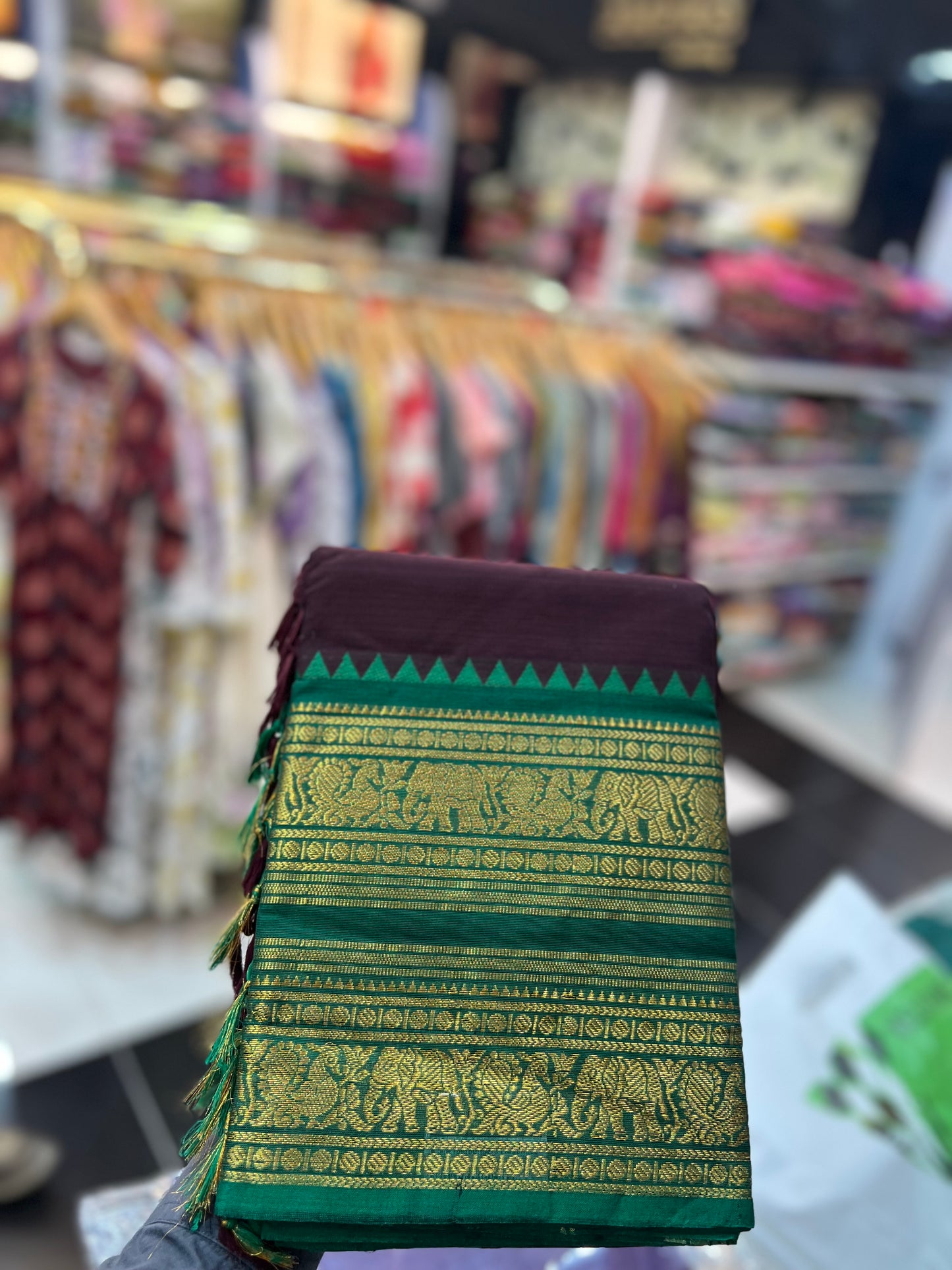 Kanji Cotton  Saree 45455