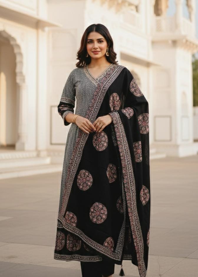Salwar Set Black