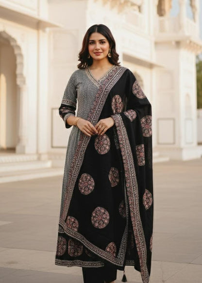 Salwar Set Black