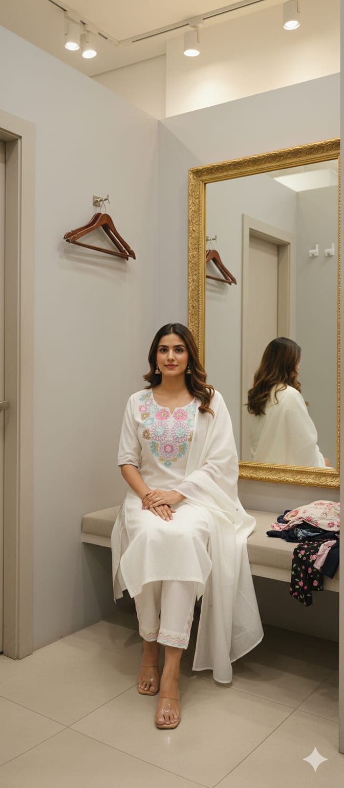 Salwar Set Flower
