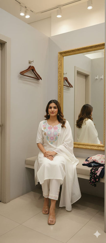 Salwar Set Flower