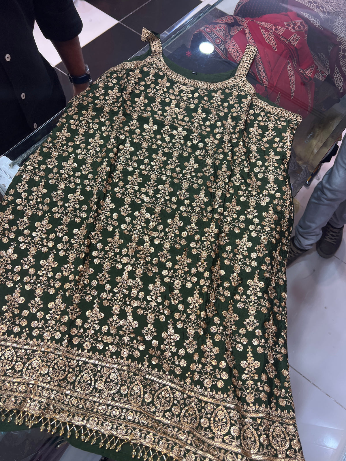 Green Salwar Set 8996-966