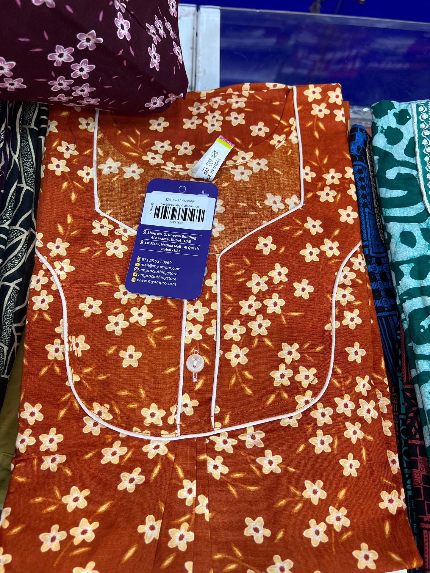 Cotton Nighty Printed 899989