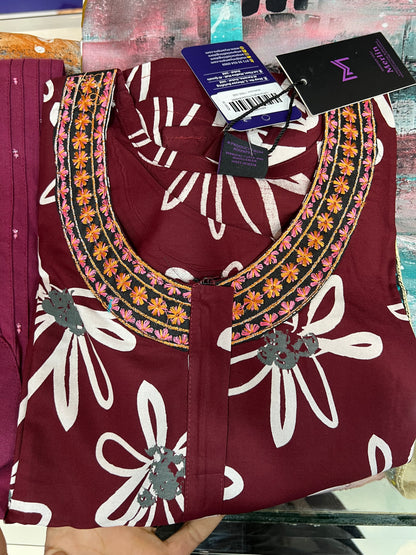 Cotton Nighty Printed 899989