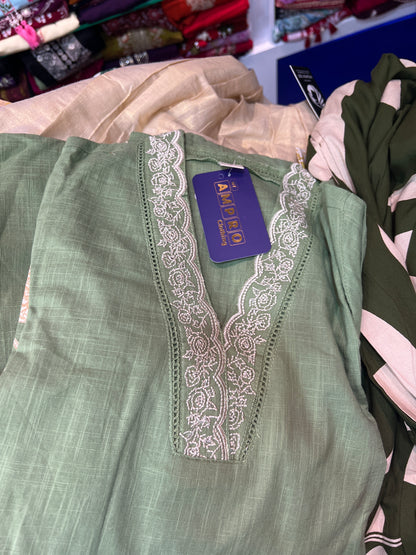 linen salwarset 12365139