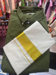 Onam Compo shirt with mundu