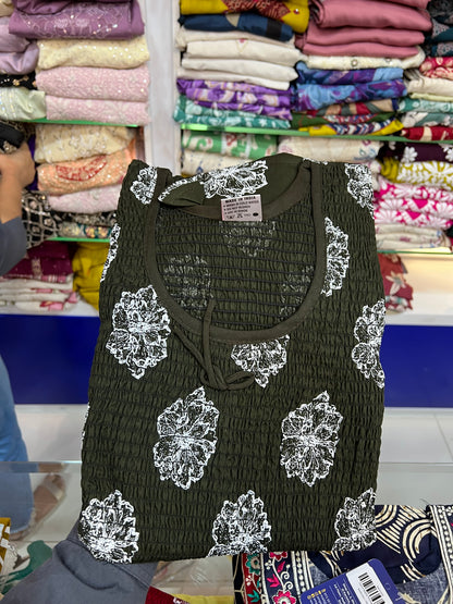 Cotton Nighty Printed 899989