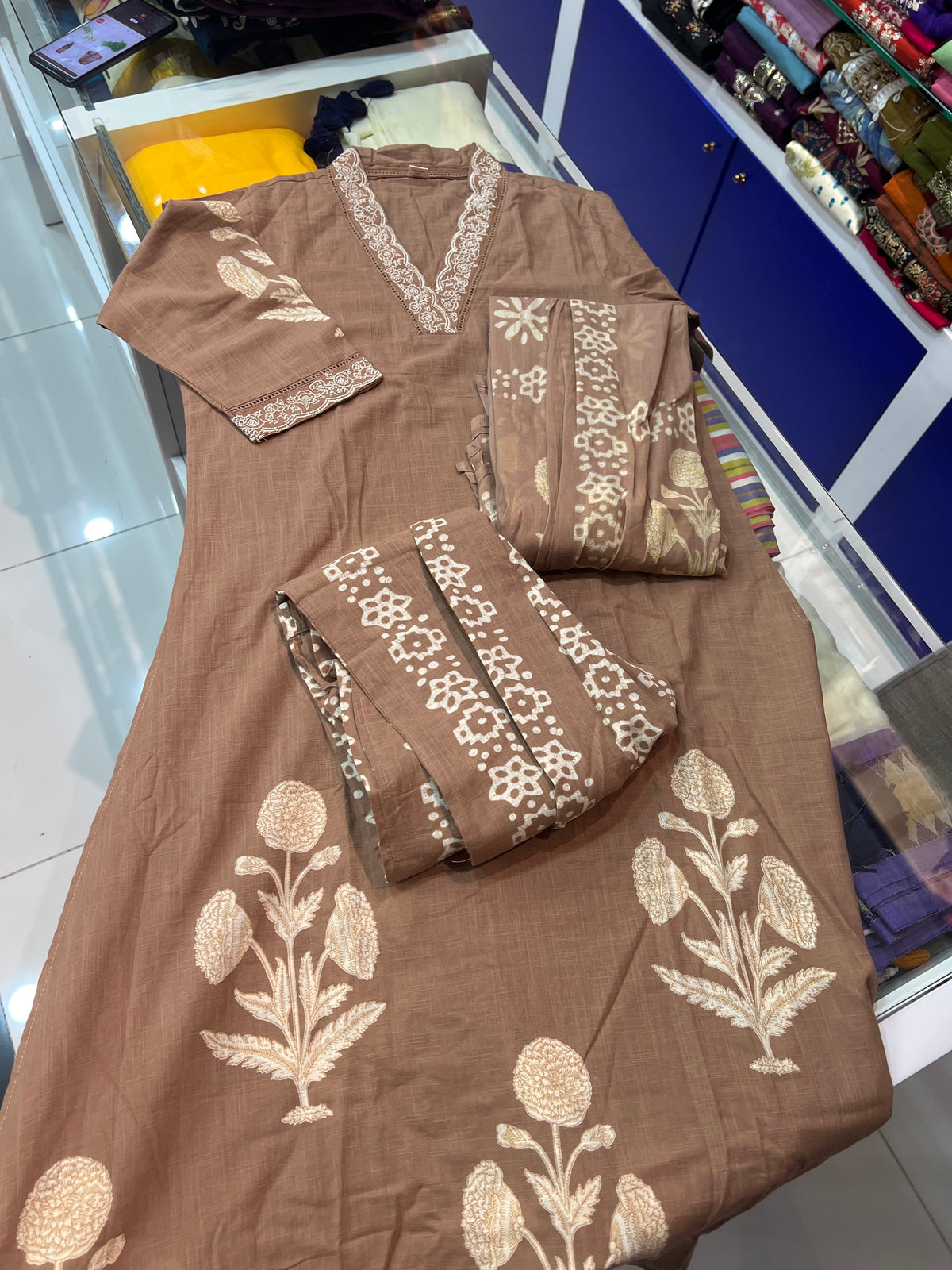 linen salwarset 12365139