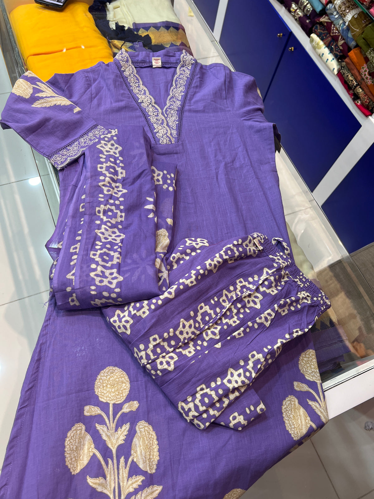 linen salwarset 12365139