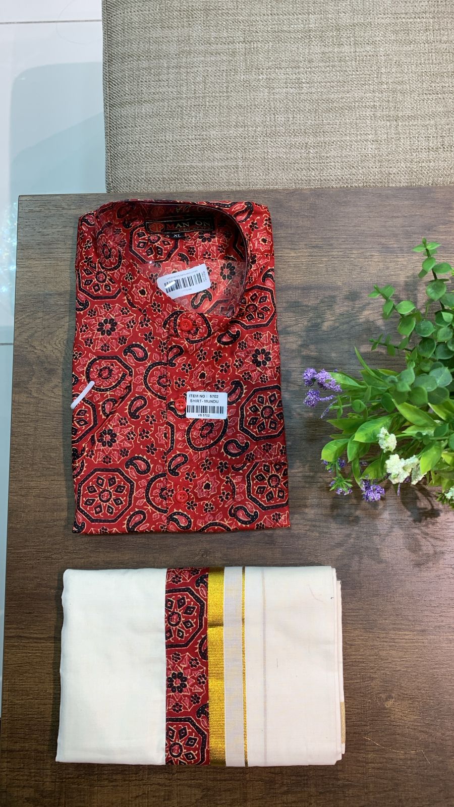 VAS 0100125 Gents shirt compo