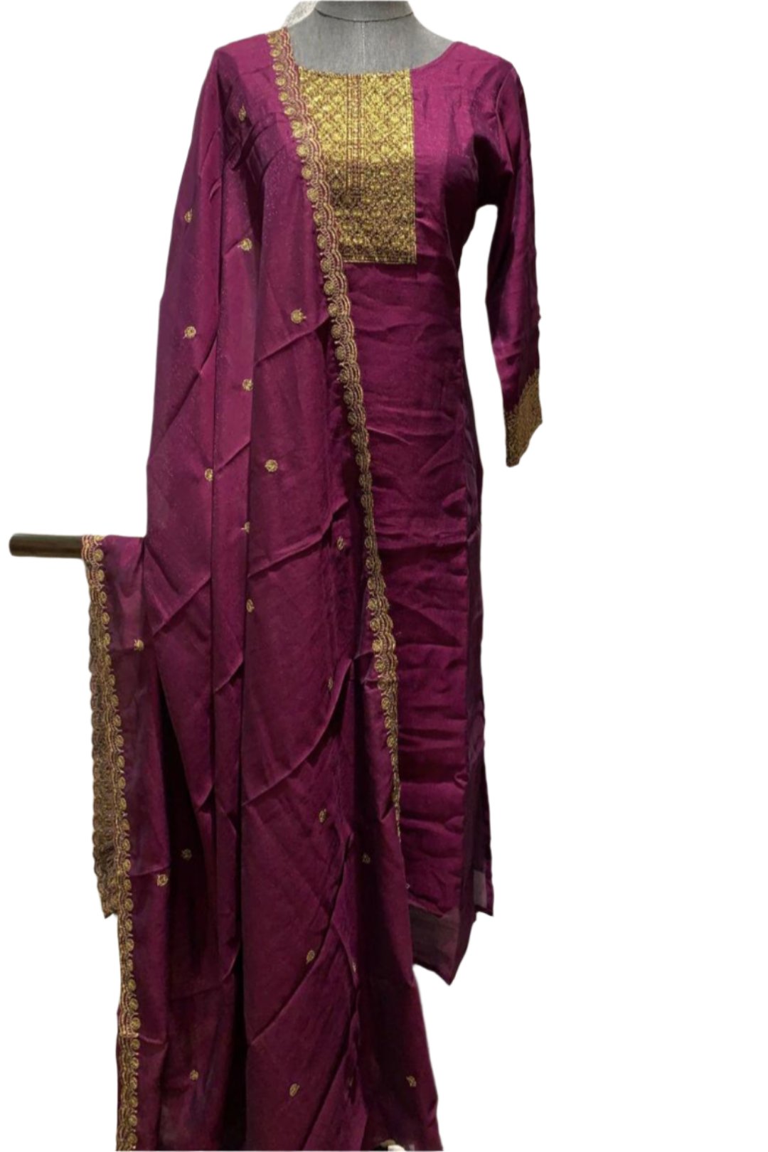 A6258 Top With Dupatta.