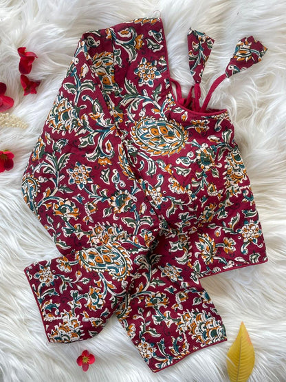 Womens Blouse Hakooba Print
