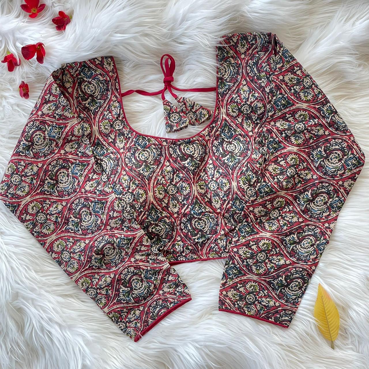 Womens Blouse Hakooba Print