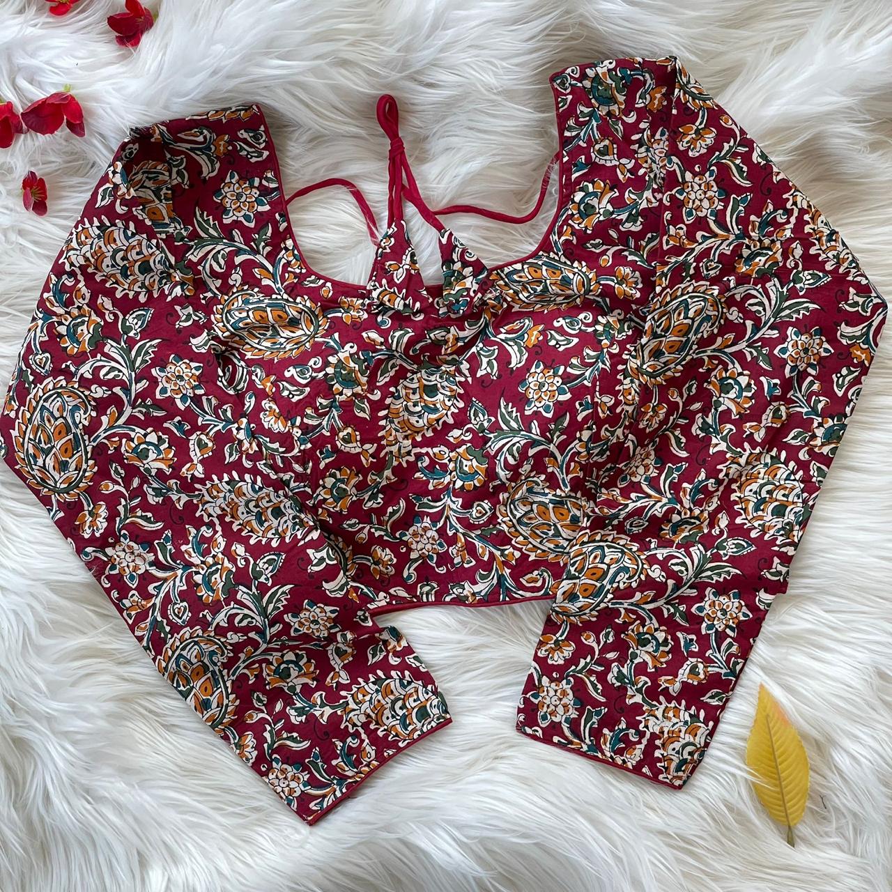 Womens Blouse Hakooba Print
