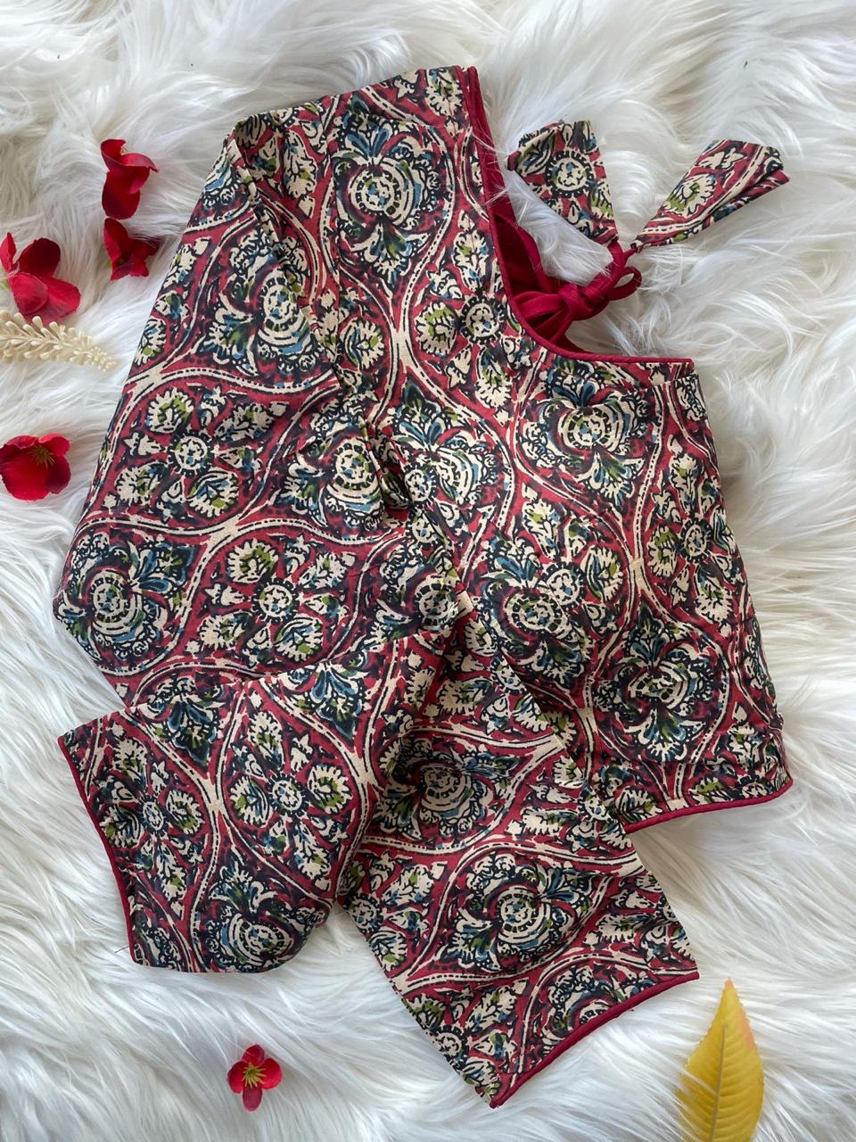 Womens Blouse Hakooba Print