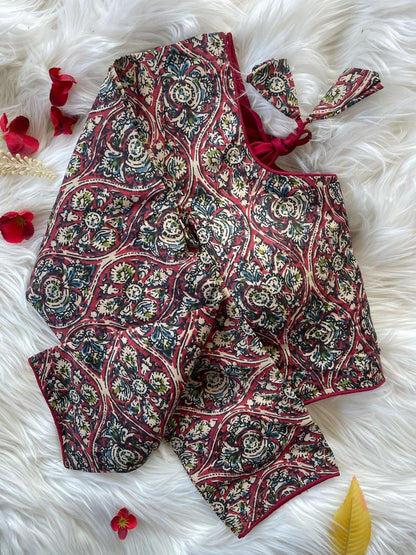 Womens Blouse Hakooba Print