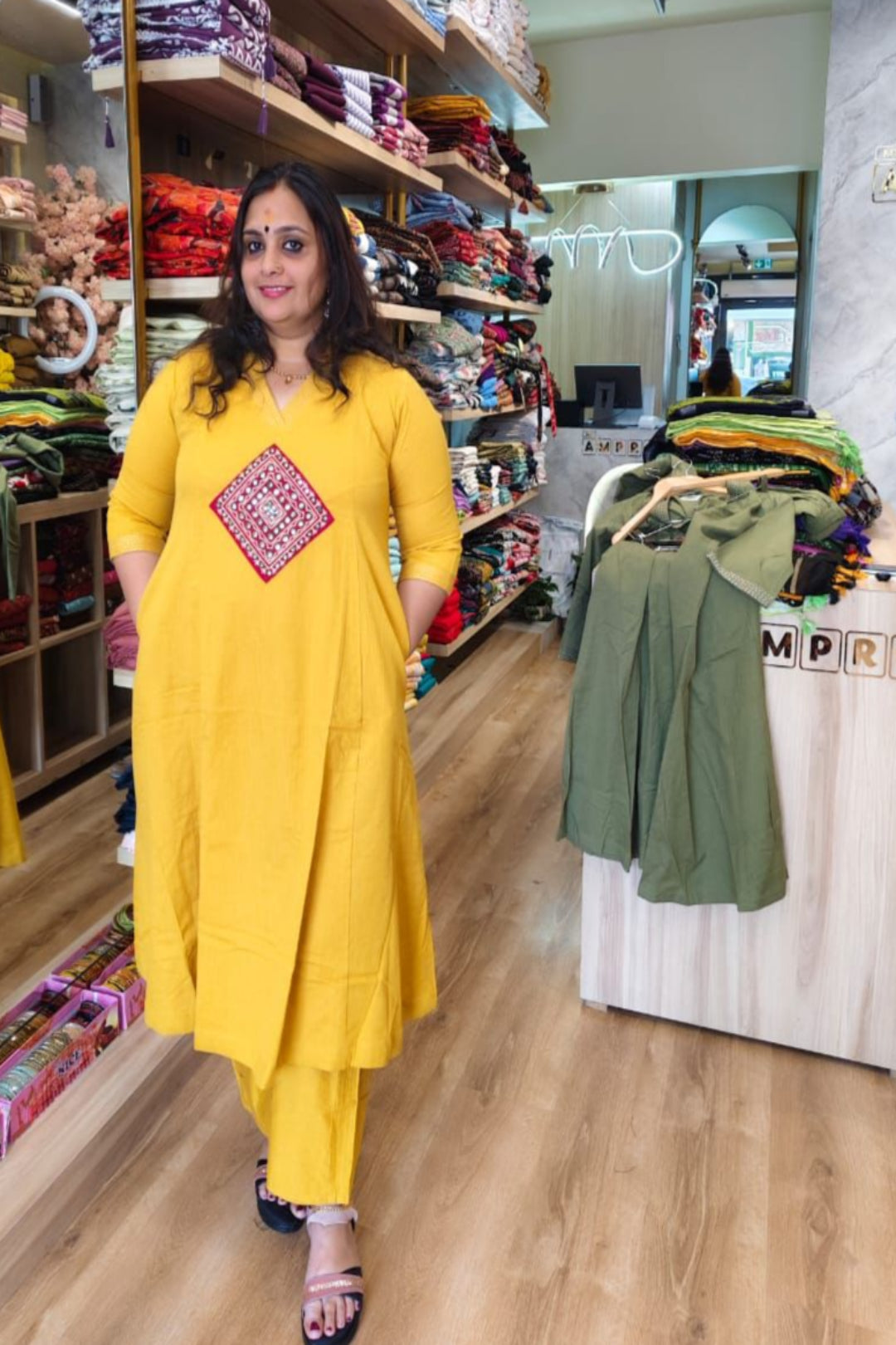 Women's wear Co-Ords Set with cotton fabric.