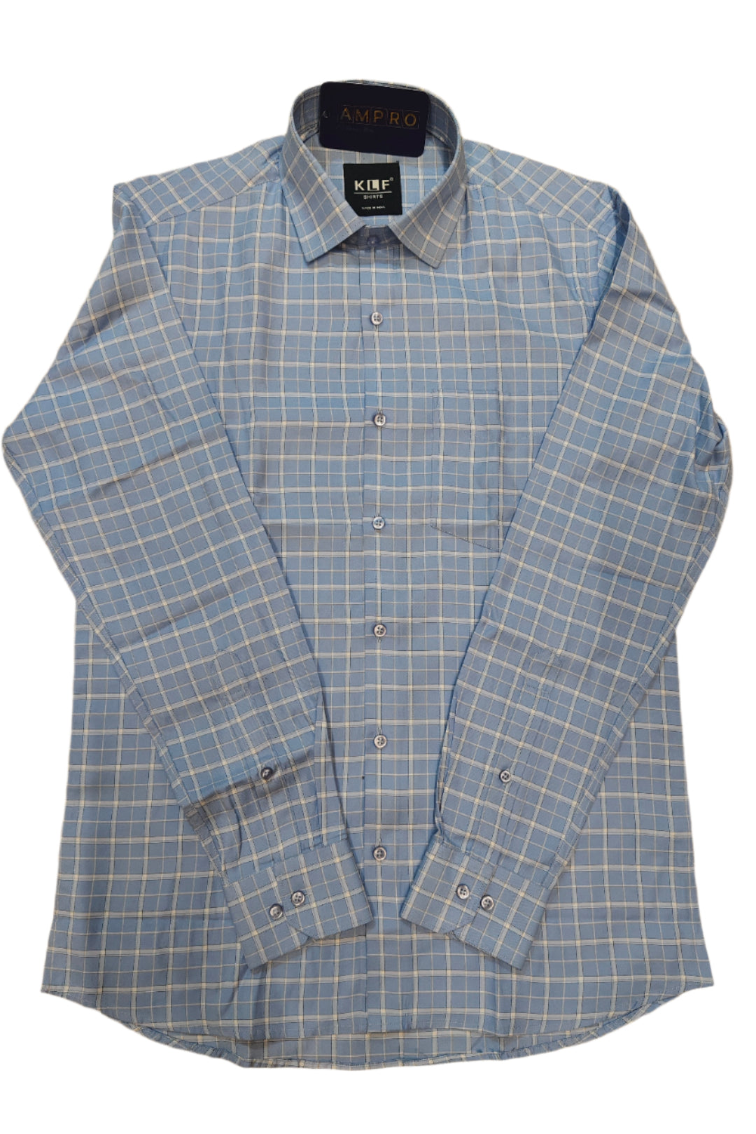 Men's wear cotton check pattern with full sleeve premium quality shirt.