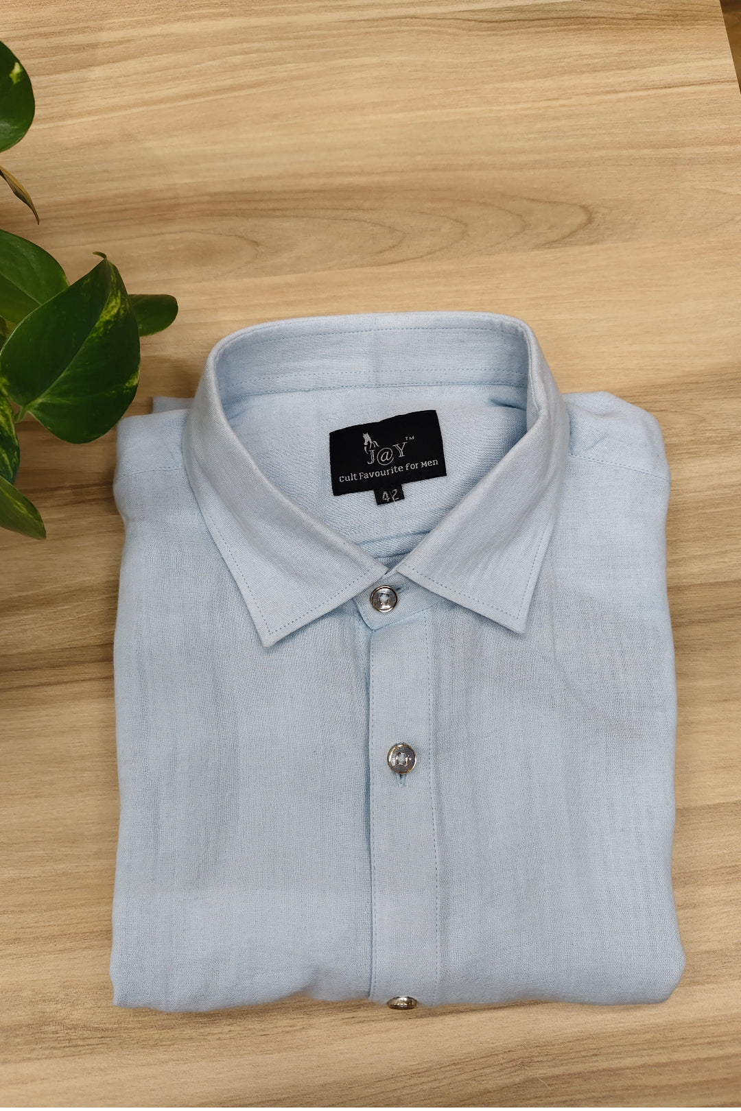 Men's wear linen cotton full sleeve premium quality shirt.