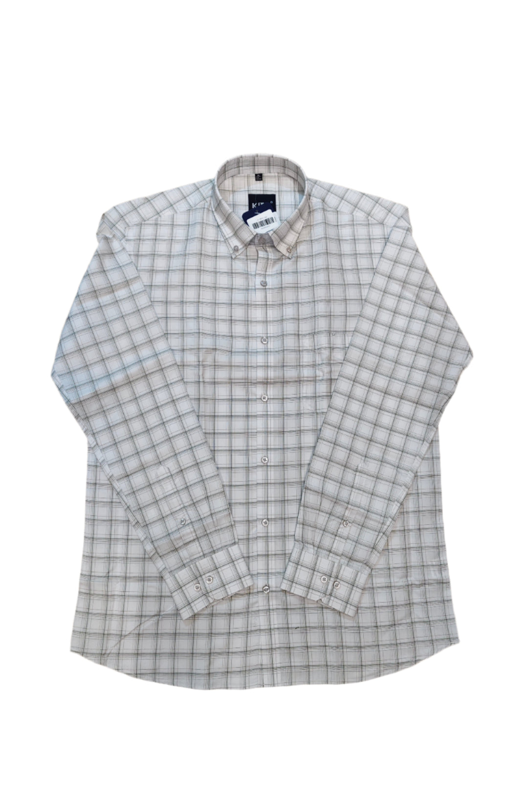 Men's wear cotton check pattern with full sleeve premium quality shirt.