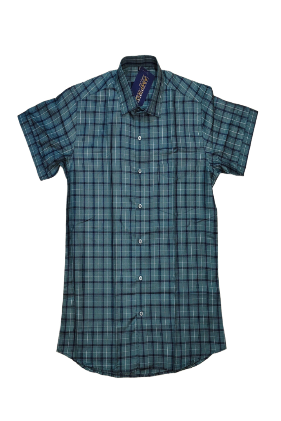 Men's wear check pattern half sleeve with premium quality shirt.