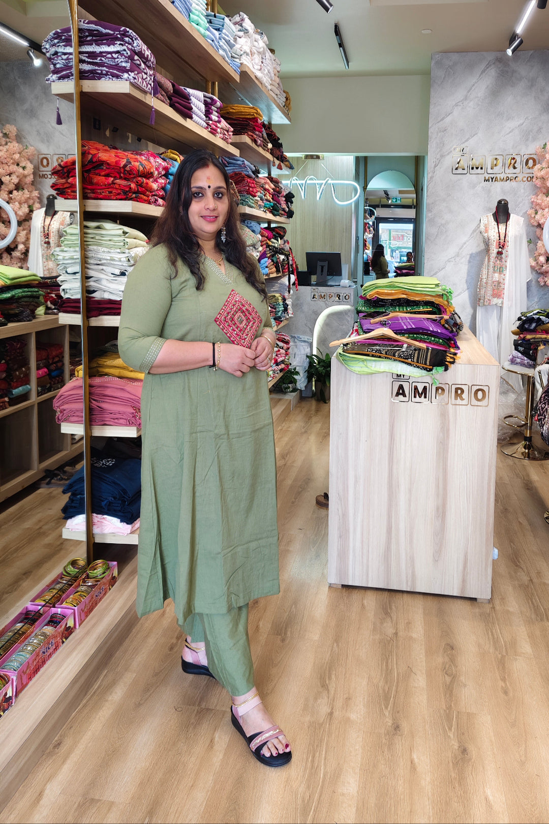 Women's wear Co-Ords Set with cotton fabric.