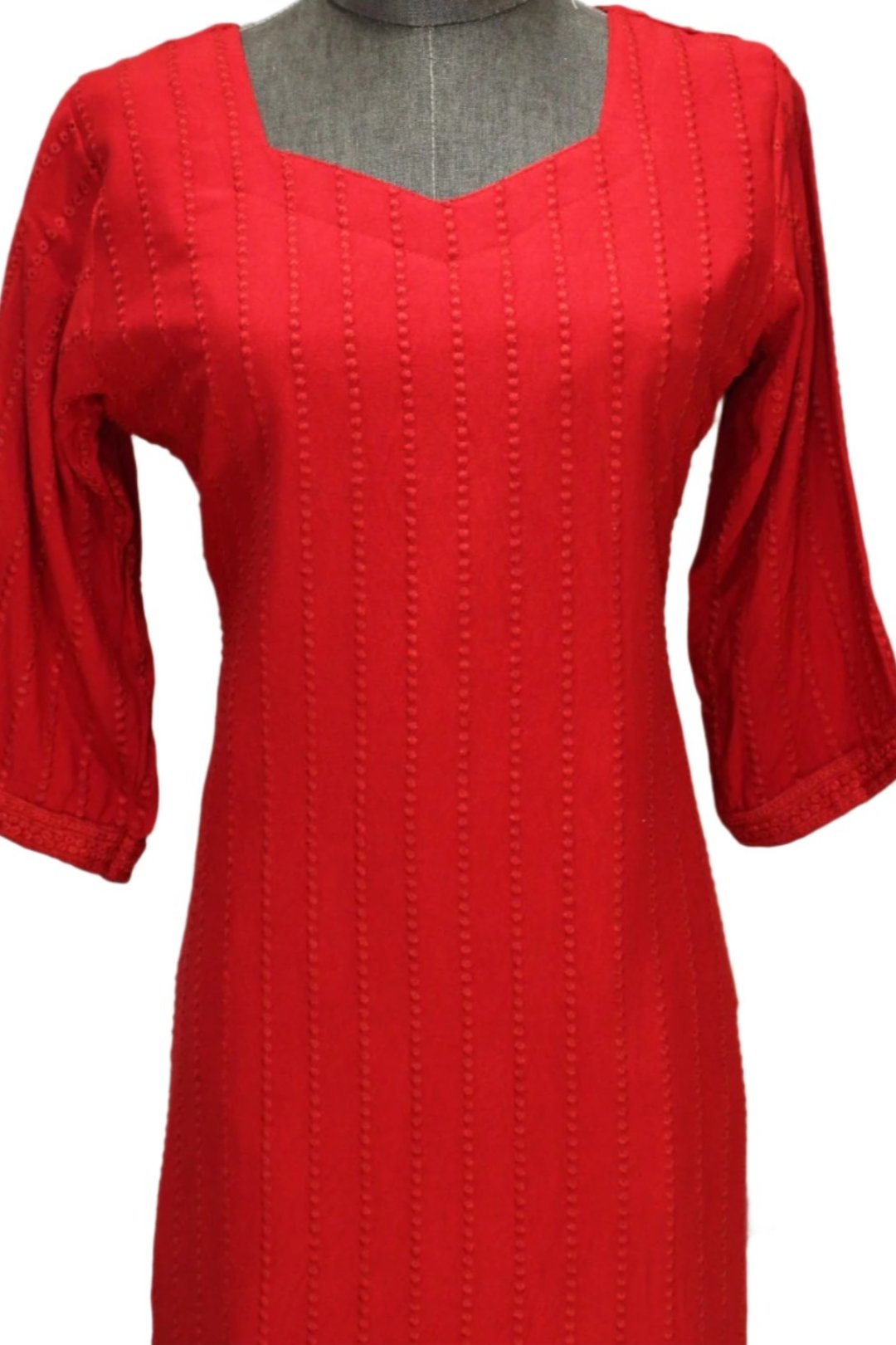 Beautiful cotton slited kurti.