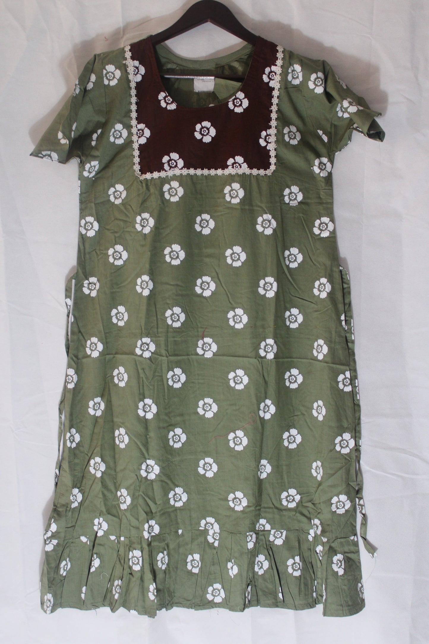 Women's Frock Nighty Cotton with Different Shades