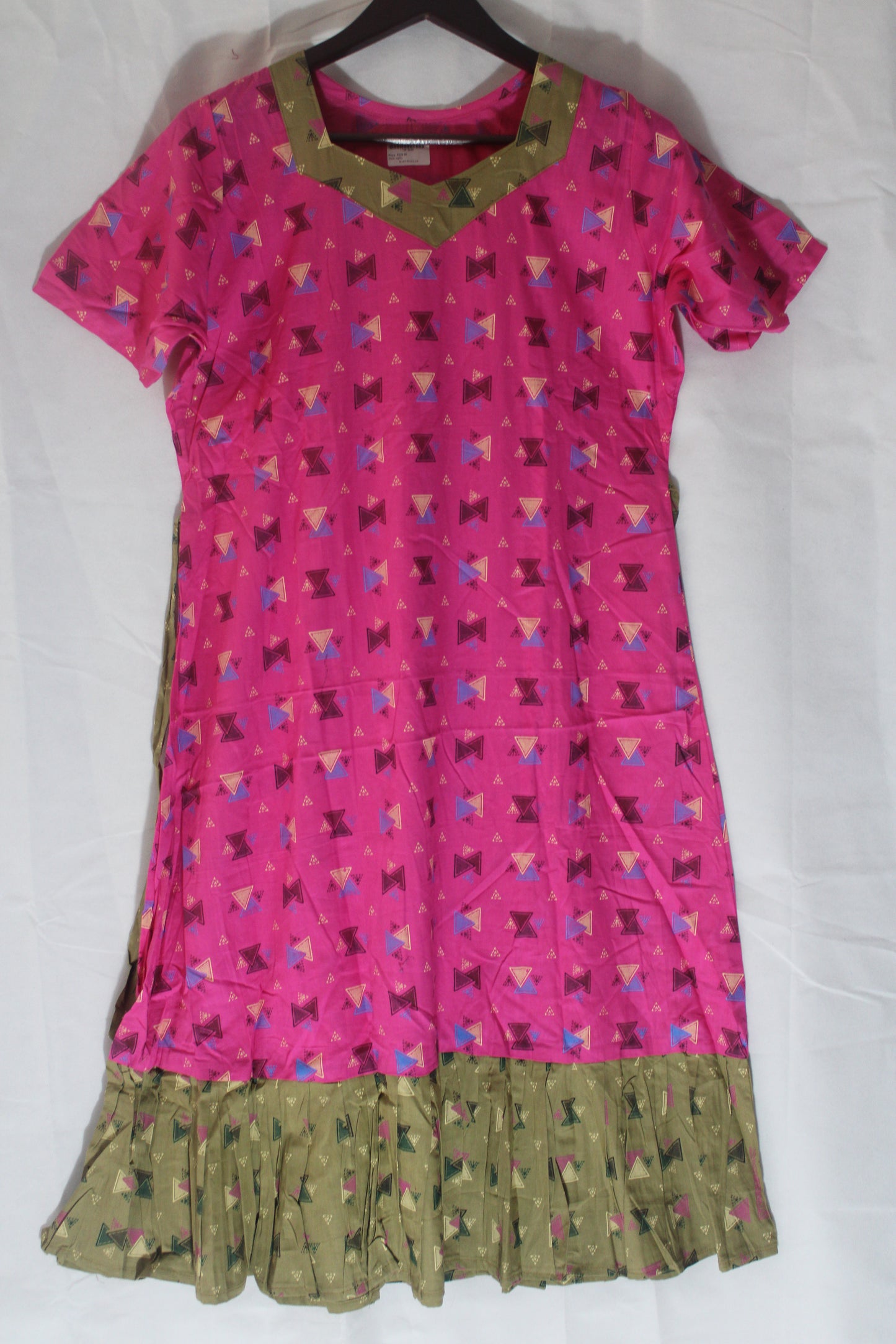 Women's Frock Nighty Cotton with Different Shades