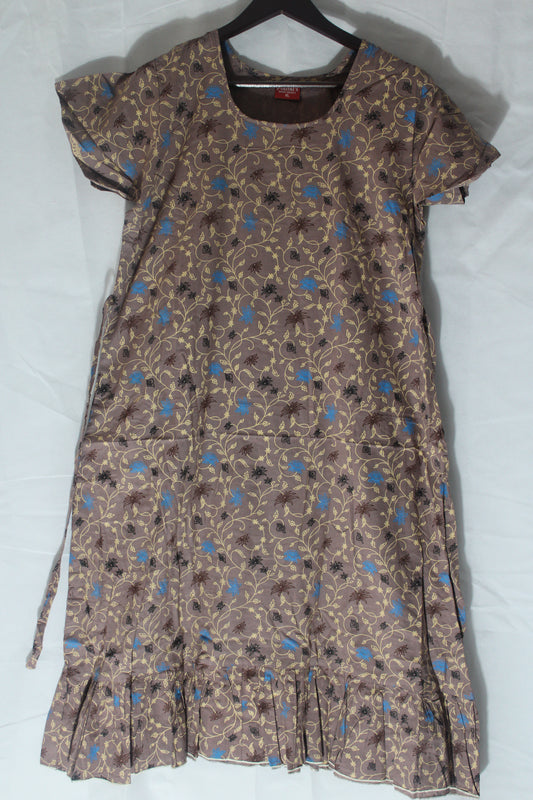 Women's Frock Nighty Cotton with Different Shades