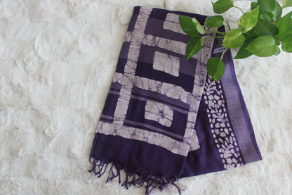 Women's Saree  Linen Box Bardic