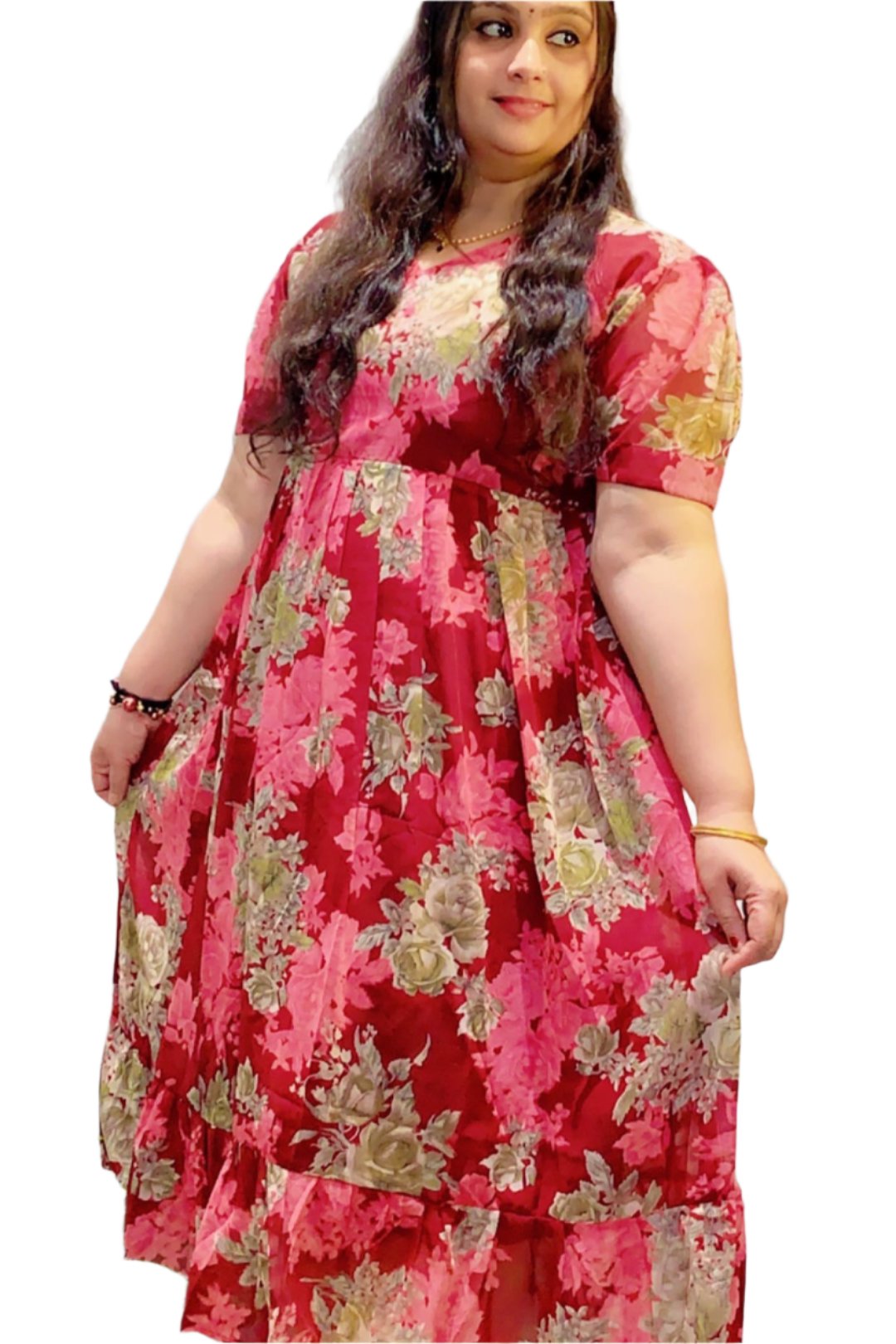 Trendy Daily Wear Georgette Frock Kurti.