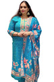 Beautiful Turquoise Coloured 3 piece Kurta Set