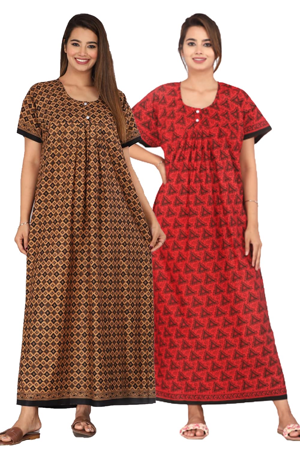 Cotton Nighty Printed 899989
