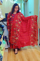 Women's wear cotton umberla pattern salwar set.