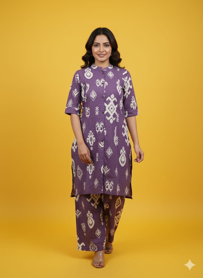 Co Ord Set  10115 PRINTED