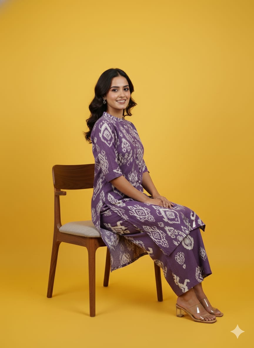 Co Ord Set  10115 PRINTED