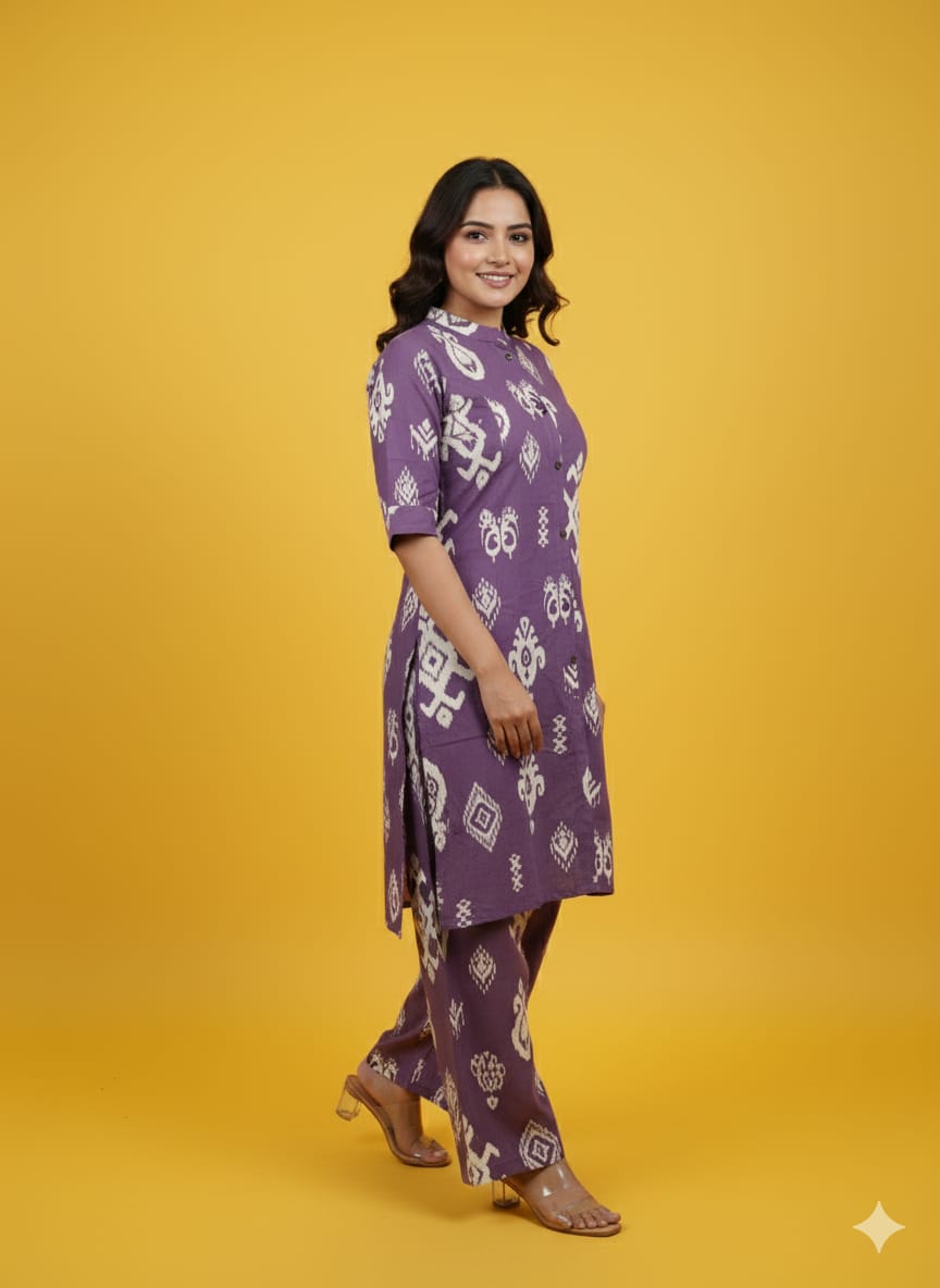 Co Ord Set  10115 PRINTED