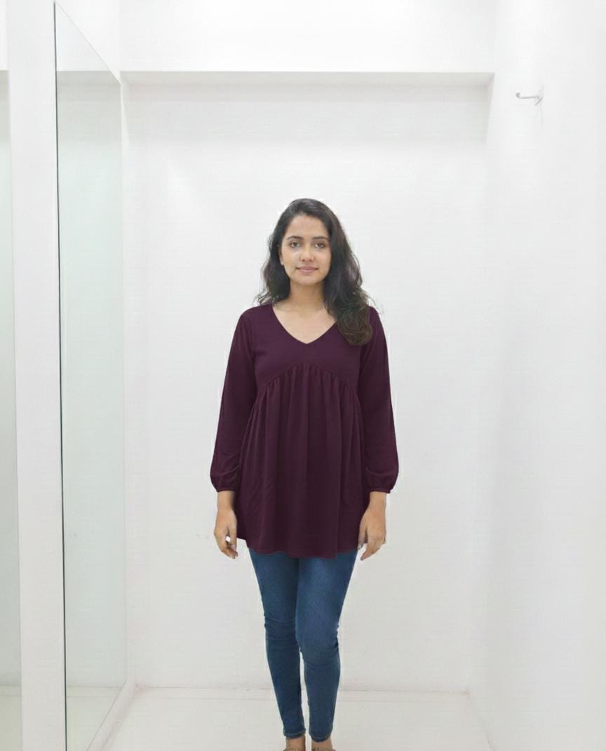 Short Top Plain 00049