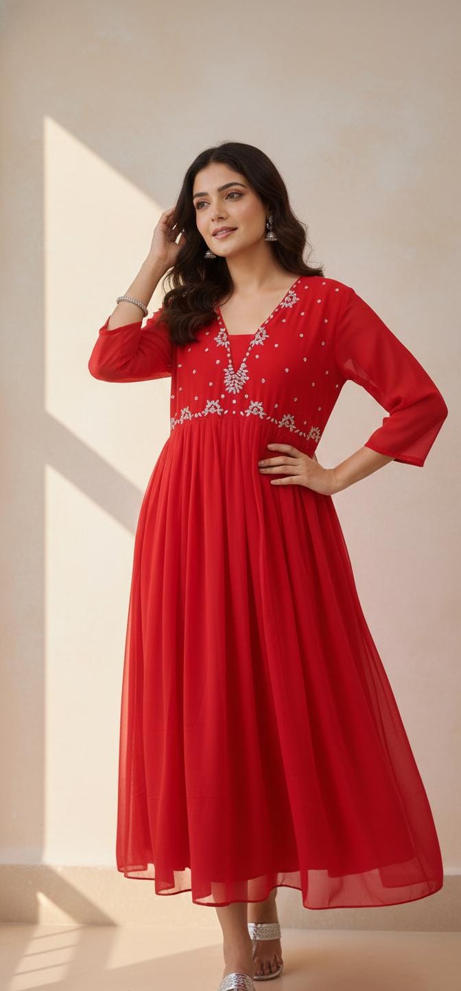 Single Kurty Red 0045