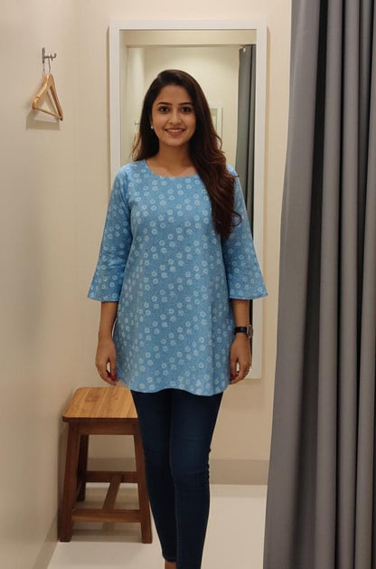 Short Top Sky Blue0039