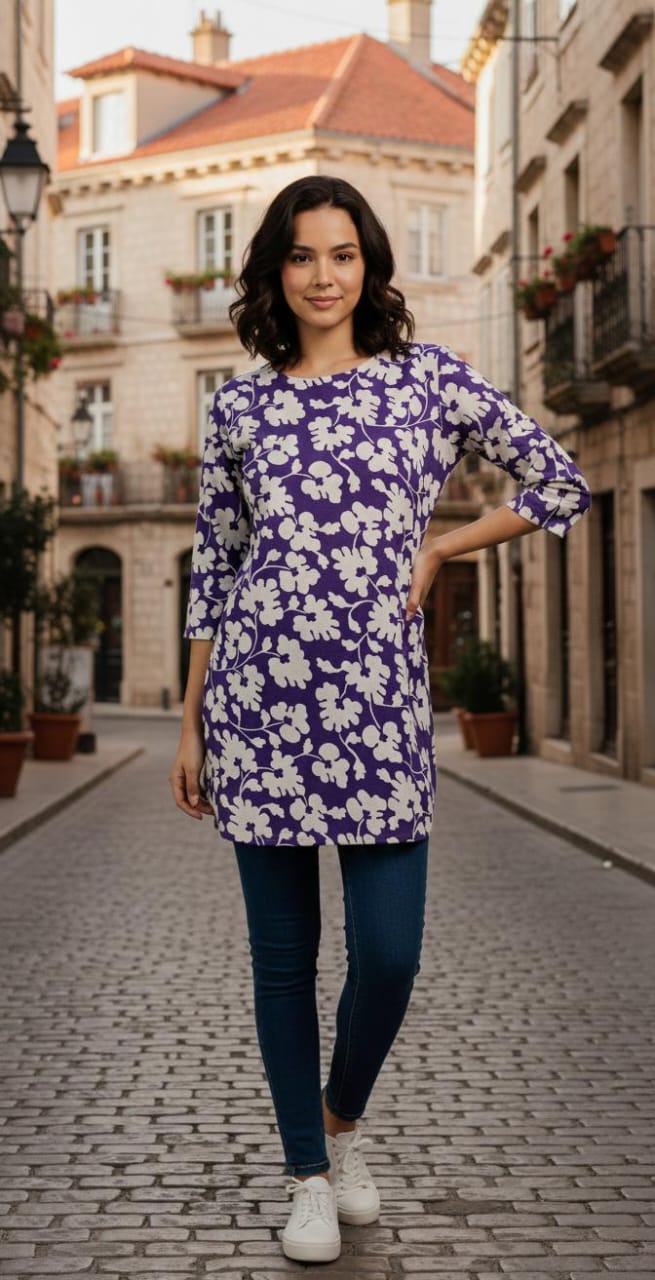 Short Top Purple