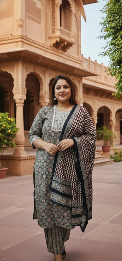 Salwar Set Plus Sizes