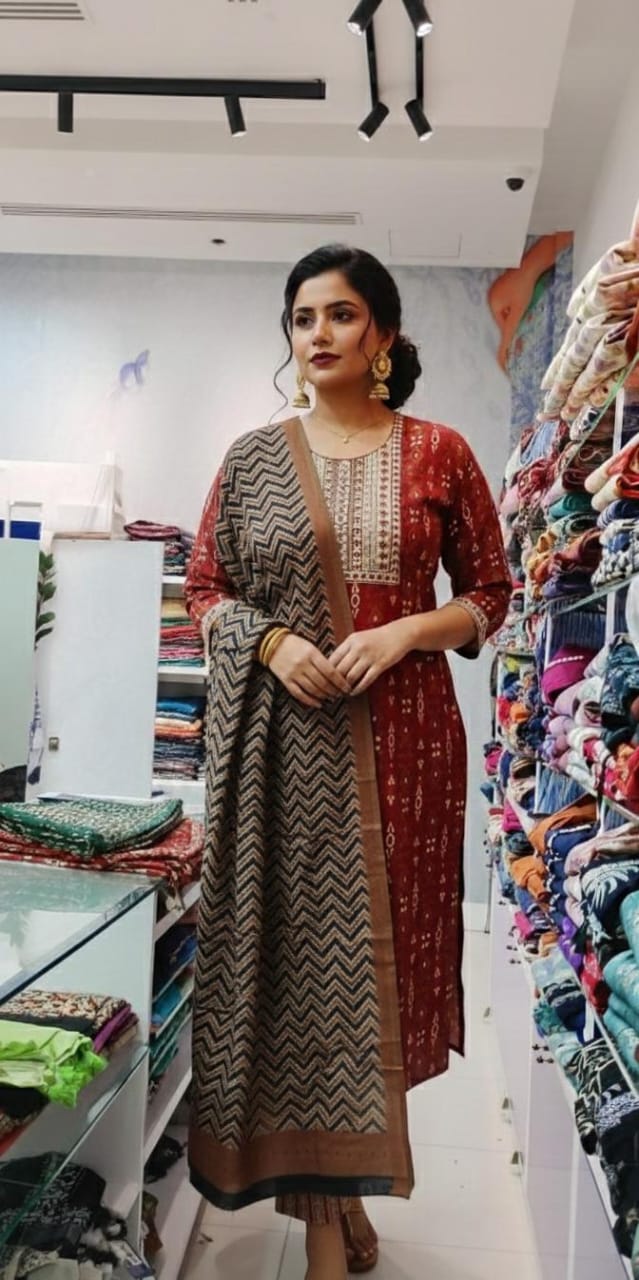 Plus Size Salwar Set00099