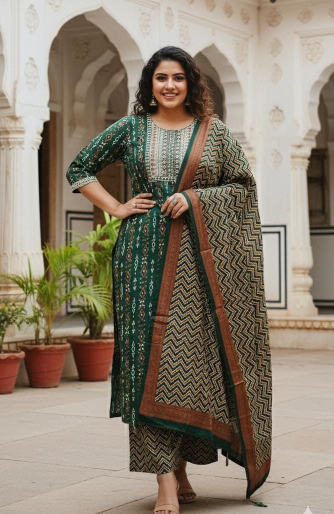 Plus Size Salwar Set00099