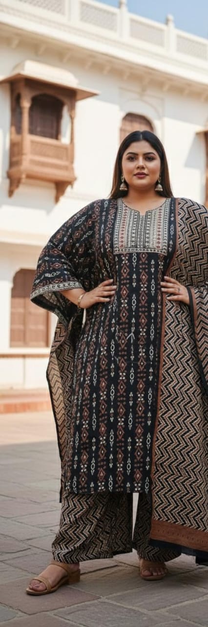 Plus Size Salwar Set00099